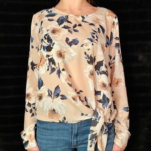 Socialite Floral Blouse